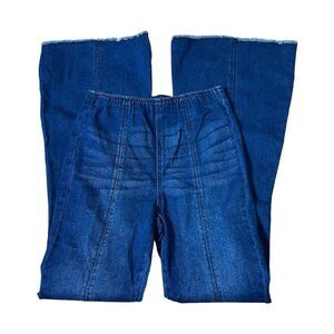 No boundaries flare pull in jeans womens size small s